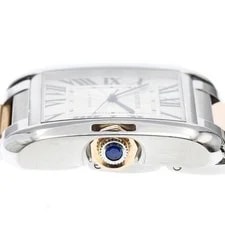 Cartier Tank Anglaise W5310006 36mm SS Silver #C2979 4