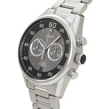 TAG Heuer Carrera Caliber 36 Chronograph Flyback CAR2B10.BA0799 Gray/black W... 2
