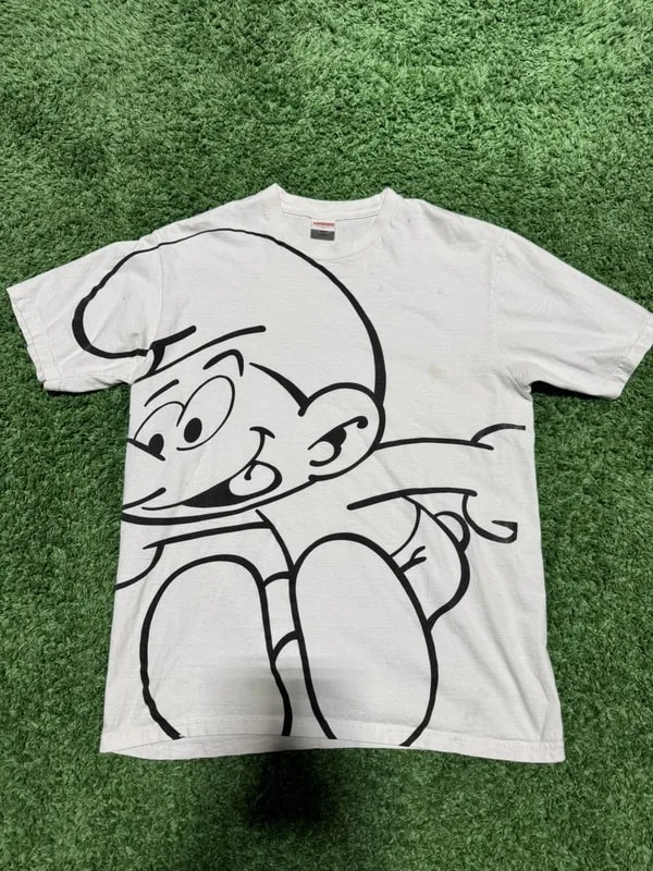 Supreme — Supreme Smurf Tee — streetwear — resale