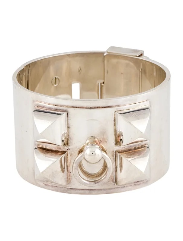 Hermès — Collier de Chien Hinged Bangle — Jewelry — resale