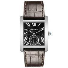 Cartier Tank MC Steel Black Dial W5330003 2