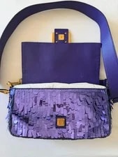 Fendi Sequin Baguette Medium 4