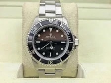 Rolex Submariner 14060M Silver Oyster Bracelet With Black Bezel 4