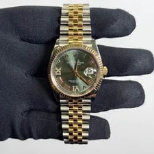 Rolex Datejust 36 126200 Green/bar Dial 2