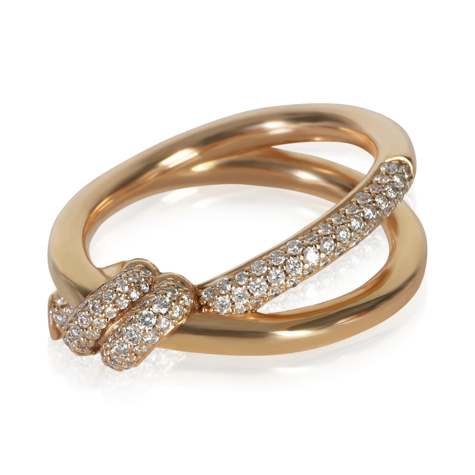Tiffany & Co. — Tiffany & Co. Rose Gold Double Row Knot 18k — Jewelry — resale