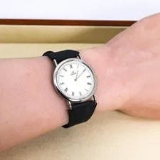 Omega de Ville Quartz Roman Round Antique Used With Battery 3
