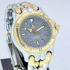 Tag Heuer S/el Professional S95.213 Quartz Date 200m Gray Dial Combi 2