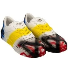 Dolce & Gabbana — Dolce & Gabbana DG Logo Graffiti Low-Top NEW Roma — Sneaker — resale