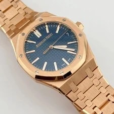 Audemars Piguet Royal Oak 15510OR.OO.1320OR.03 Rose Gold Blue Dial (2023) 3