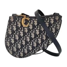 Dior Saddle Casual Zipper Closure Fabric - Very Good #IPLM1C 2