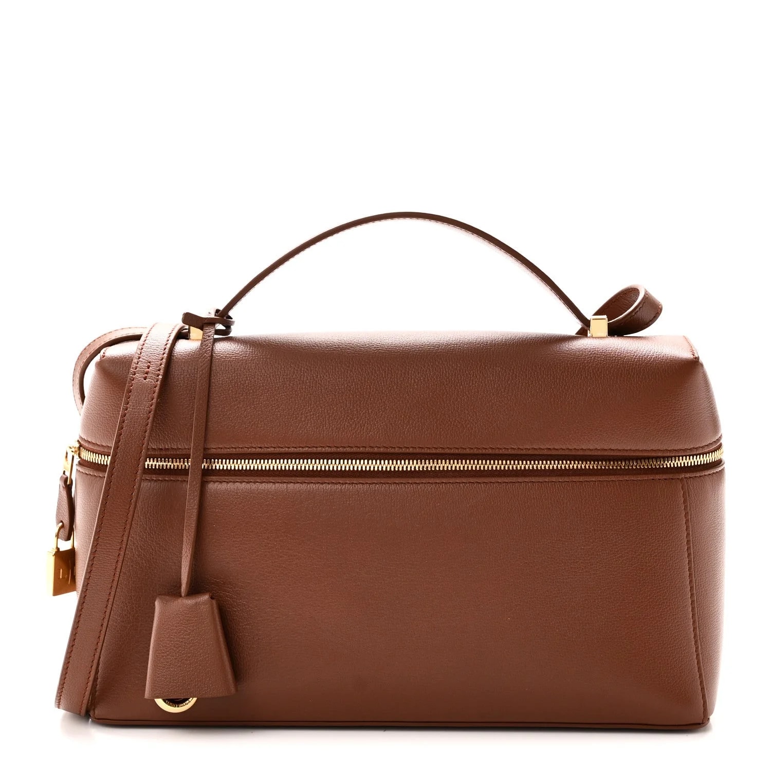 Loro Piana — Grained Extra L27 Burnt — Handbag — resale