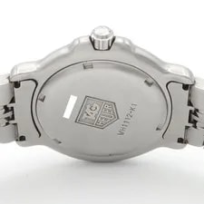 TAG Heuer 6000 Series Professional WH1112 K1 Date 200m Water Resistant Gray SS 3