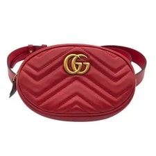Gucci Belt Marmont -tone GG W3.3xH4.7" Strap: 41.3" 2