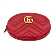 Gucci Belt Marmont -tone GG W3.3xH4.7" Strap: 41.3" 3
