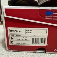 9.0US New Balance M990Gl4 990V4 3