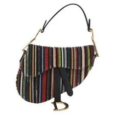 Christian Dior Saddle Beads Auth 181922SM 2