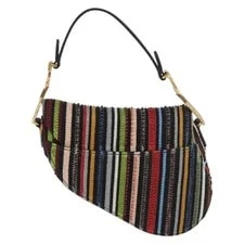 Christian Dior Saddle Beads Auth 181922SM 3