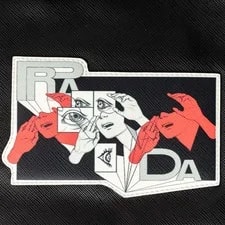 Prada Comic Patch Zip Dust Italy 3