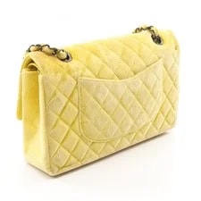 Chanel Matelasse W Flap Fabric r0_0626 2