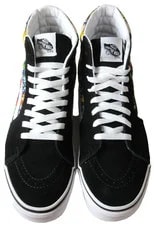 Vans Sk8-Hi Fruit Skull Skeleton Striped Shoes 3