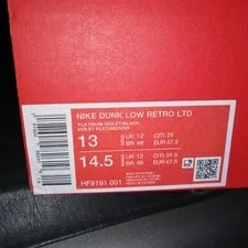 Nike Dunk Low Retro LTD -001 2