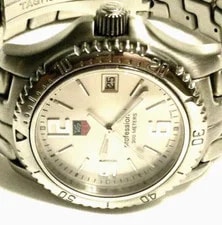 TAG Heuer Link Full Size Swiss Stainless W/ Silver Dial & Boxes 42mm 4