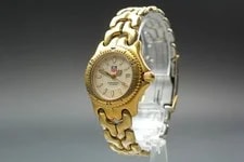 TAG Heuer Professional WG1330 Gold 29mm White Dial 200M 3