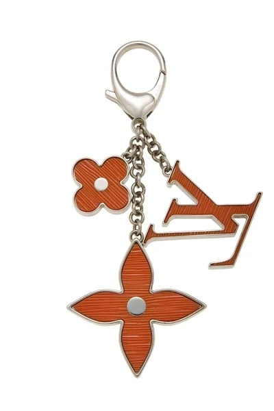 & Fleur d' Bag Charm 4