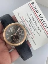 Cartier Carlibre 42mm de #3389 #W7100051 Chocolate Dial 18k Rose Gold & Steel 4