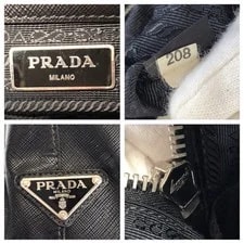 Prada Triangle Logo Business From Japan 4