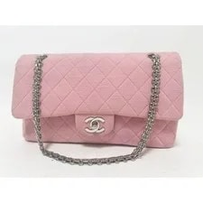Chanel — Chanel Matelass W Flap Chain Hardware From Japan — Handbag — resale