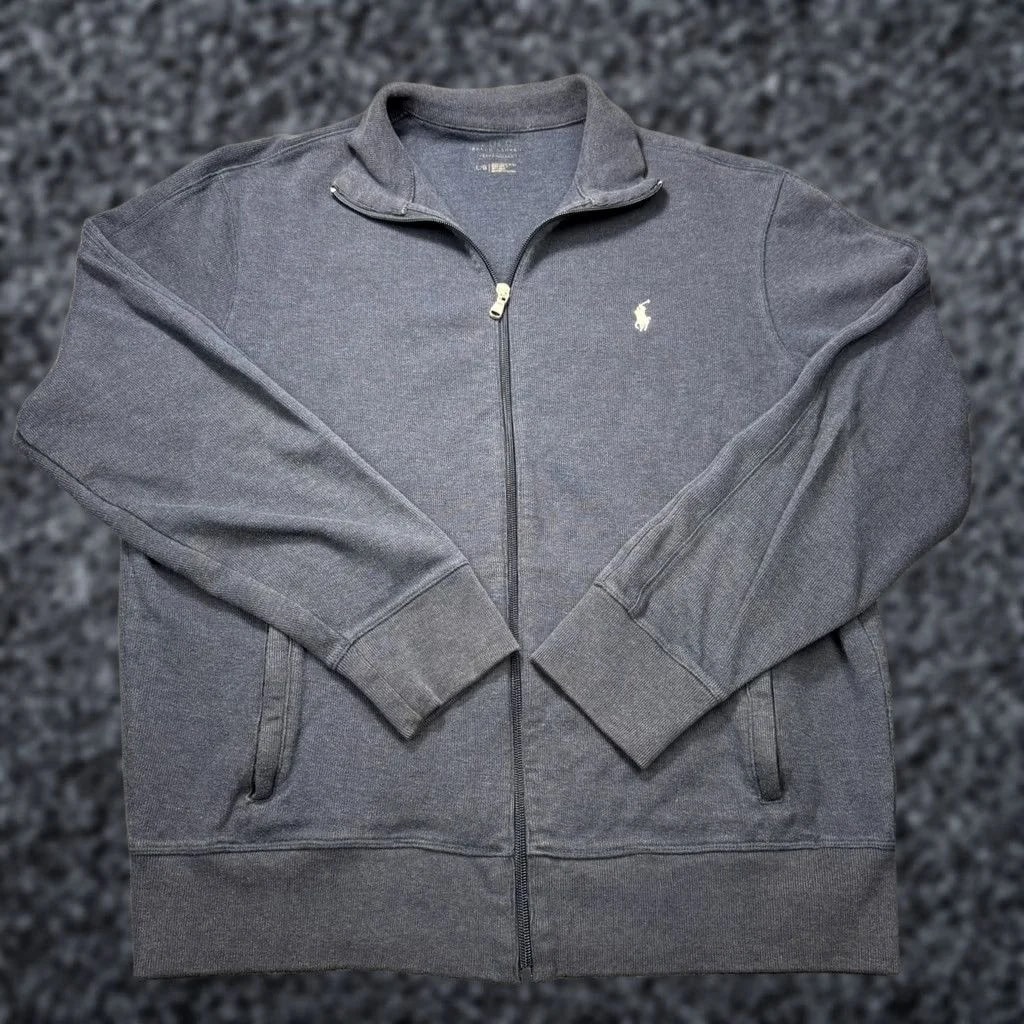 Polo Ralph Lauren — Polo Ralph Lauren Jacket Large Performance Full Zip Hand Pockets — streetwear — resale