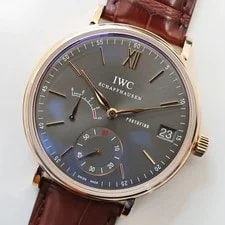 IWC Portofino Hand-Wound 8 Days IW510104 Gray #5104 2