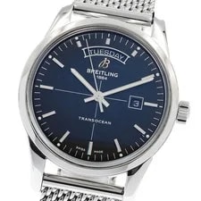 Breitling — Breitling A45310 Transocean Day Date Automatic S Good Condition With 950611 — Watch — resale