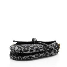 Dior Leopard Medium Saddle 4