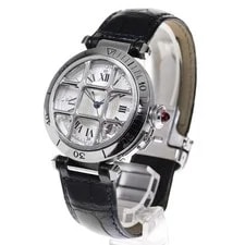 Cartier — Cartier Pasha DE W3102255 38mm SS Silver #C4252 — Watch — resale