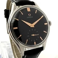 0% Tariffs Swiss Omega 2505 Jumbo 38MM Manual Wind Solid ST Steel Gents 4