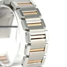 Cartier Tank Fran Aise SM PG Combination 160th Anniversary W51036Q4 SSxPG Quartz 3