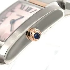 Cartier Tank Fran Aise SM PG Combination 160th Anniversary W51036Q4 SSxPG Quartz 4