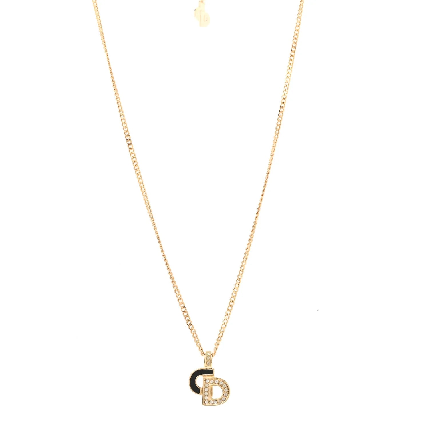 Dior — Metal Enamel CD — Jewelry — resale
