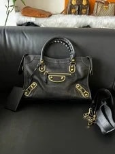 Balenciaga — Balenciaga Classic City Small Grained Hand & Crossbody Duty P — Handbag — resale