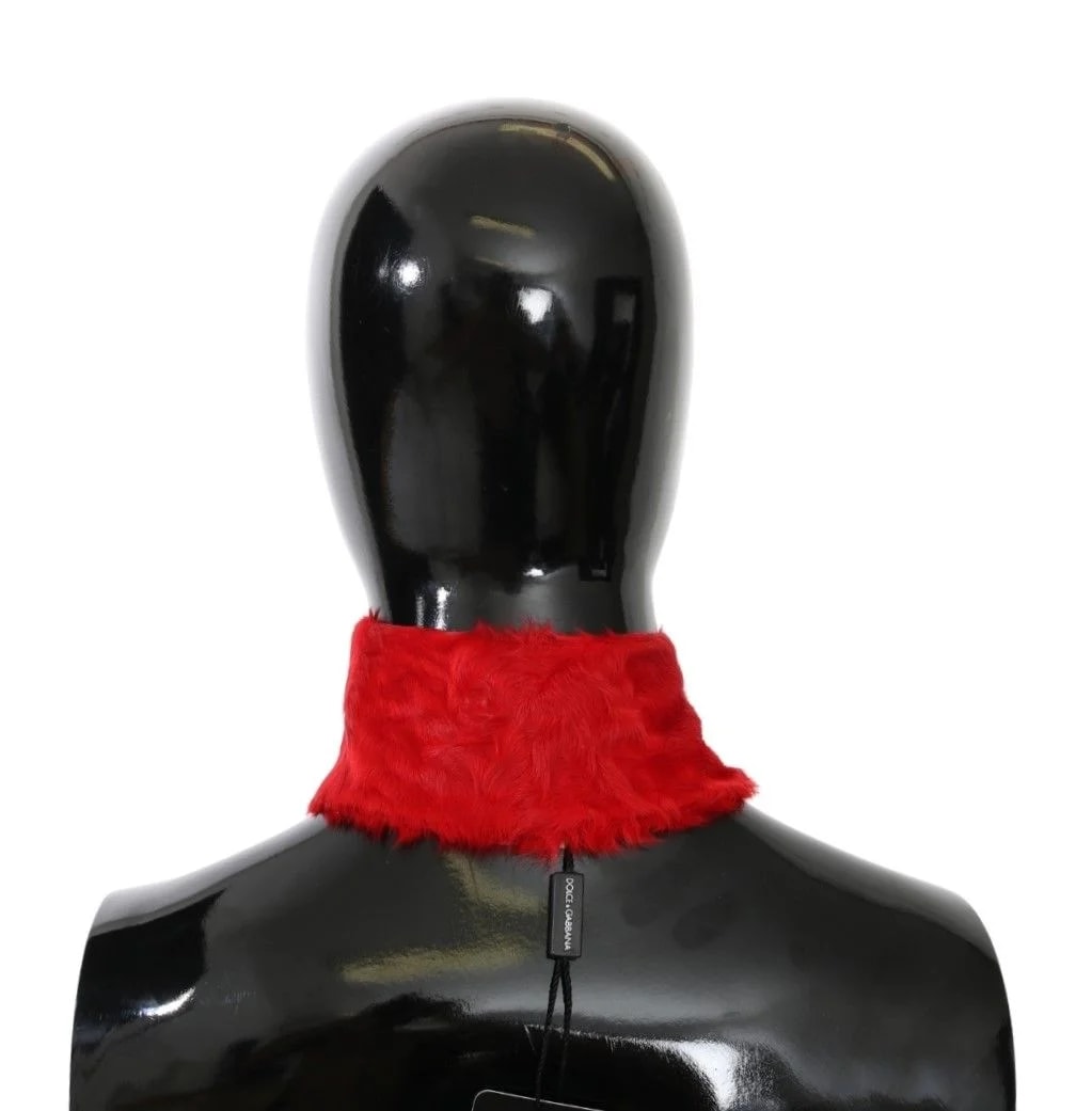 Dolce & Gabbana Fur Neck Collar Wrap Scarf 3