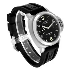 Panerai Luminor Marina 44 Steel Black Dial PAM00164 3