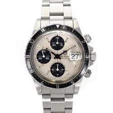 Tudor — Tudor ChronoTime 94210 39mm SS Silver Dial Automatic Chronograph Box #KN134 — Watch — resale