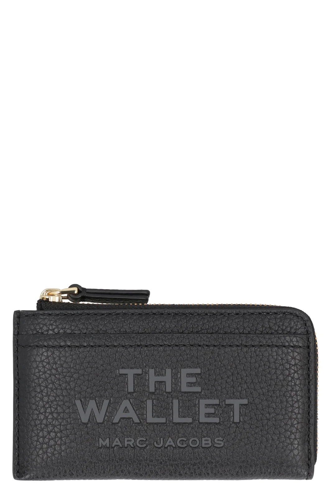 Marc Jacobs — Marc Jacobs Grainy Top Zip Wallet — Cow Hide — Handbag — resale