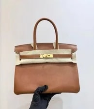 Auth Hermes Birkin 30 Top Handle 2