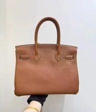 Auth Hermes Birkin 30 Top Handle 3
