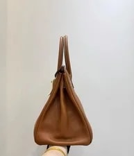 Auth Hermes Birkin 30 Top Handle 4