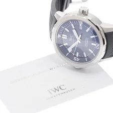 IWC — IWC Aquatimer Expedition Jacques-yves Cousteau IW329005 44mm SS Navy #C21771 — Watch — resale