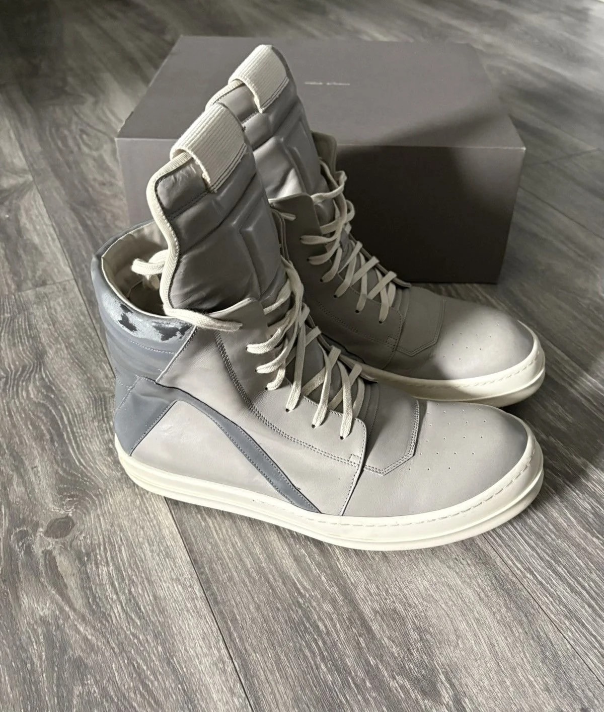 Rick Owens Reflective Strobe Geobasket 2